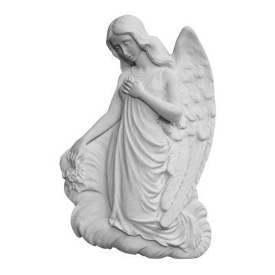 Risen Angel Marble Statue II
